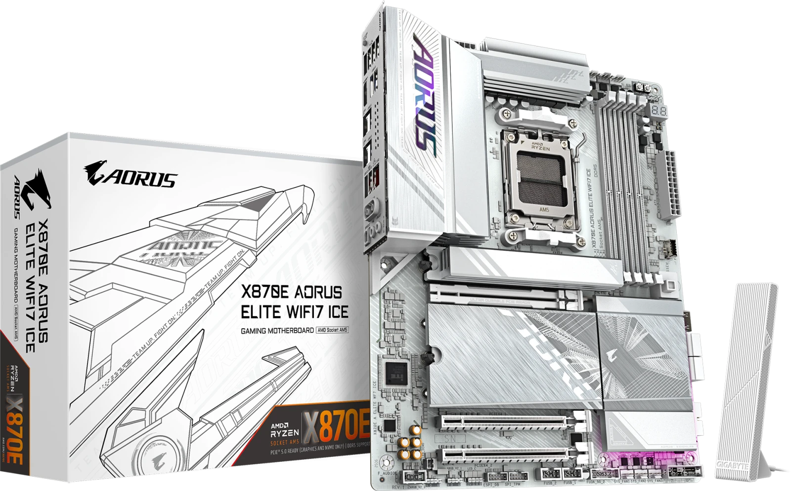 Gigabyte X870E AORUS ELITE WIFI7 ICE (Rev. 1.2)